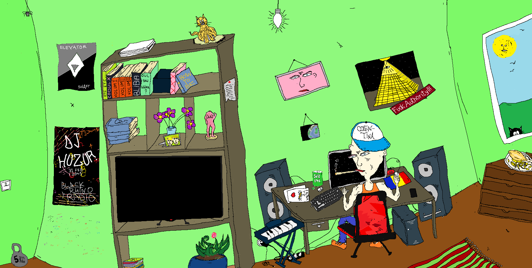 Map of clickable areas