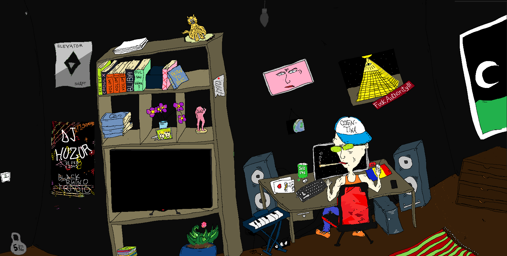 Map of clickable areas